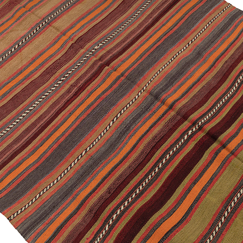 Vintage Denizli Kilim Rug - 4' 8" x 7' 1" (56" x 85") - K0092643