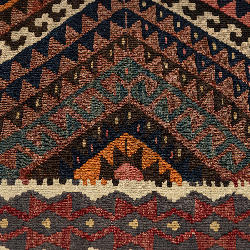 Vintage Van Kilim Runner - 2' 11" x 8' 2" (35" x 98") - K0092647