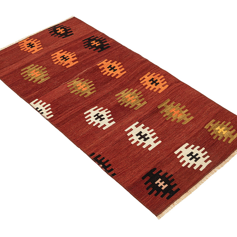Vintage Sivas Kilim Rug - 1' 10" x 3' 10" (22" x 46") - K0092651