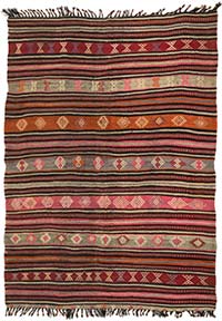 Alfombra Vintage Denizli Kilim - 192 cm x 260 cm