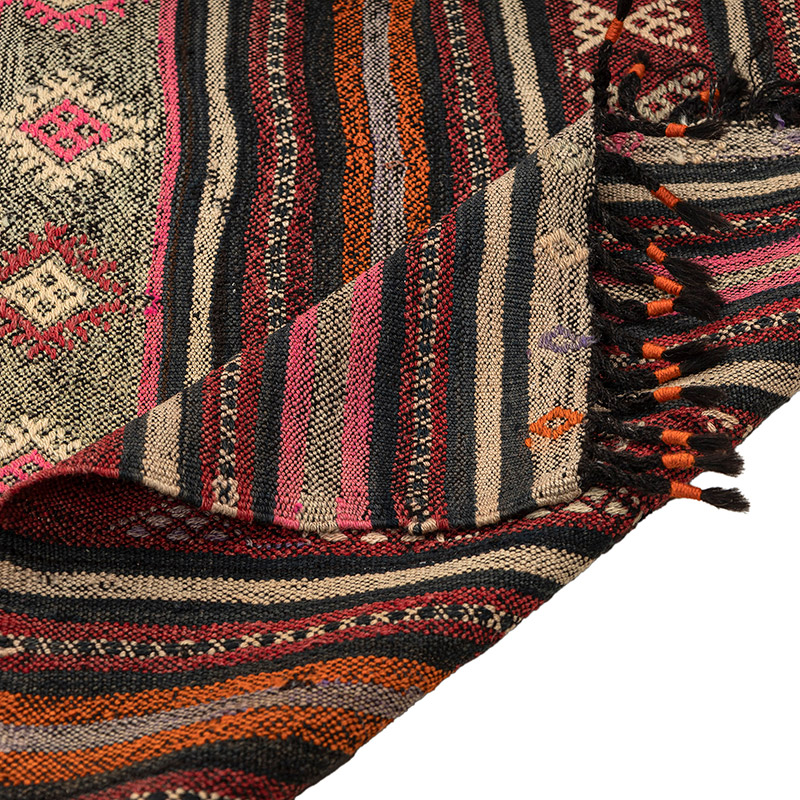 Alfombra Vintage Denizli Kilim - 192 cm x 260 cm - K0092652