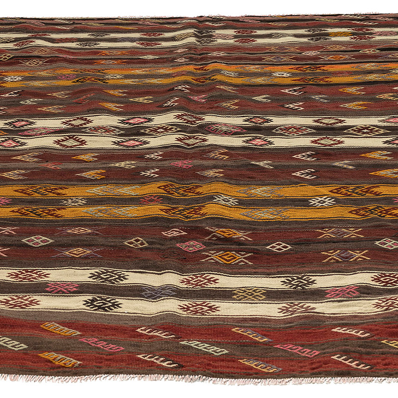 Vintage Anatolian Kilim Rug - K0092654