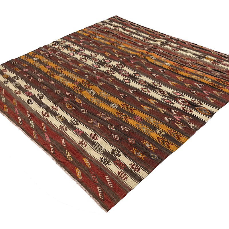 Vintage Anatolian Kilim Rug - K0092654
