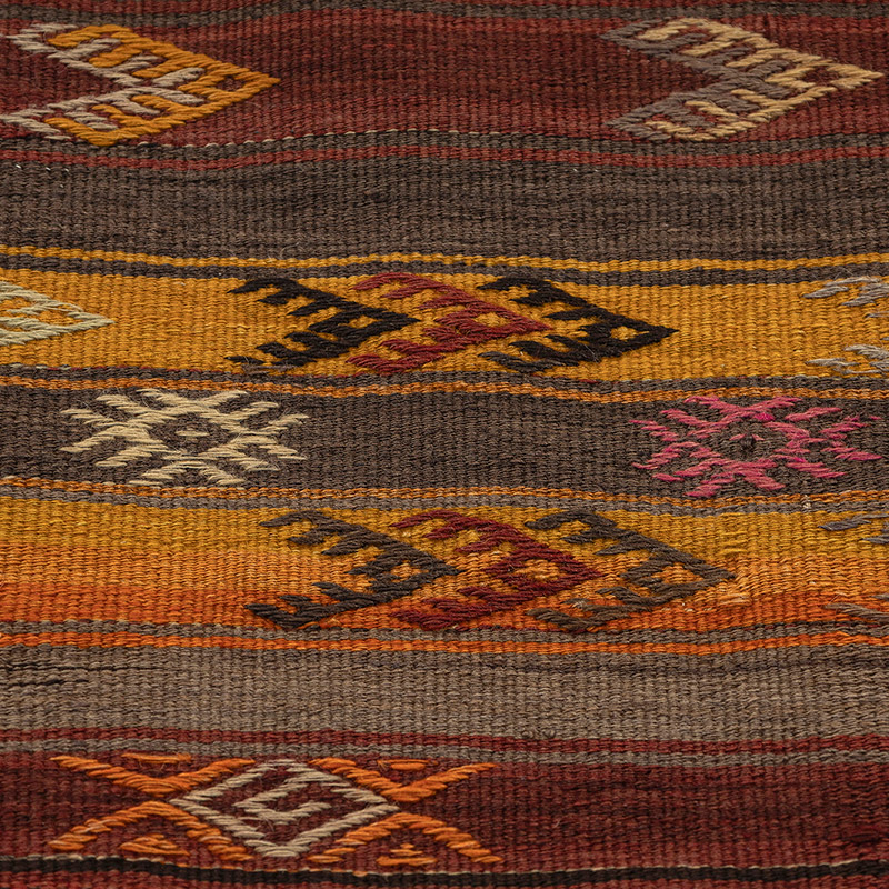 Vintage Anatolian Kilim Rug - K0092654
