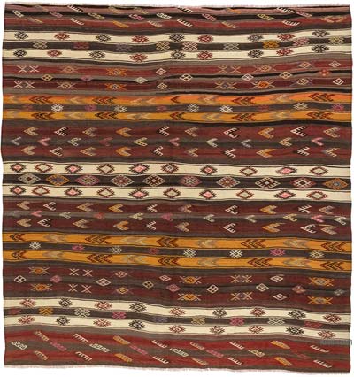 Alfombra Vintage Anatolian Kilim
