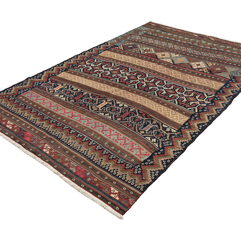 Alfombra Vintage Hakkari Kilim - K0092656