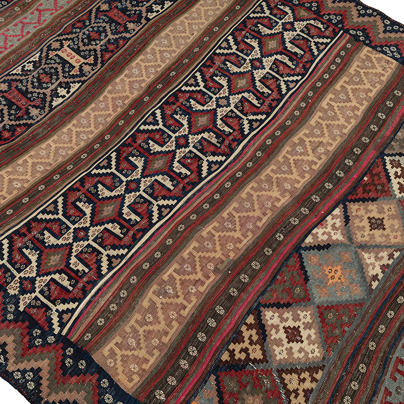 Alfombra Vintage Hakkari Kilim - K0092656