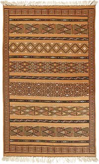 Vintage Balikesir Kilim Rug
