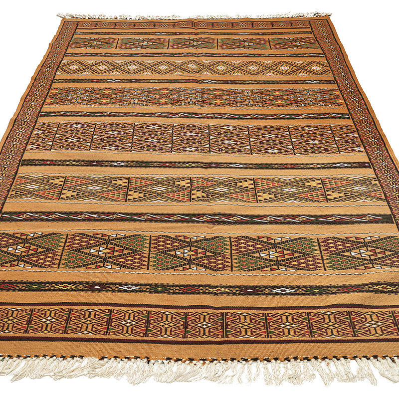 Vintage Balikesir Kilim Rug - K0092660