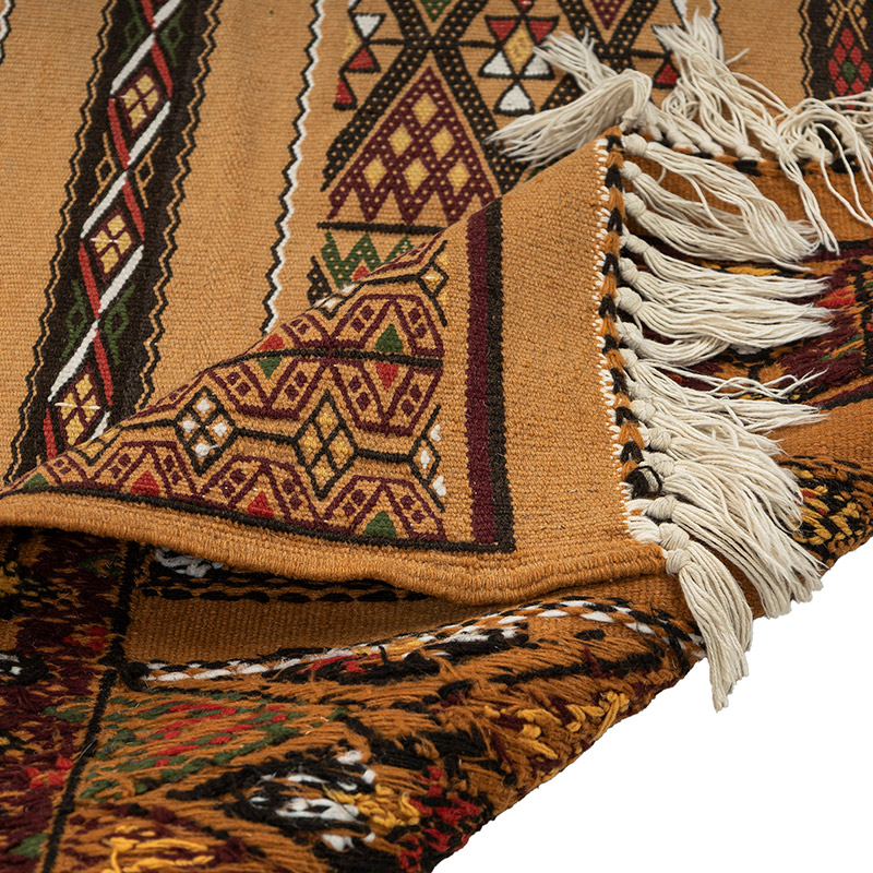 Vintage Balikesir Kilim Rug - K0092660