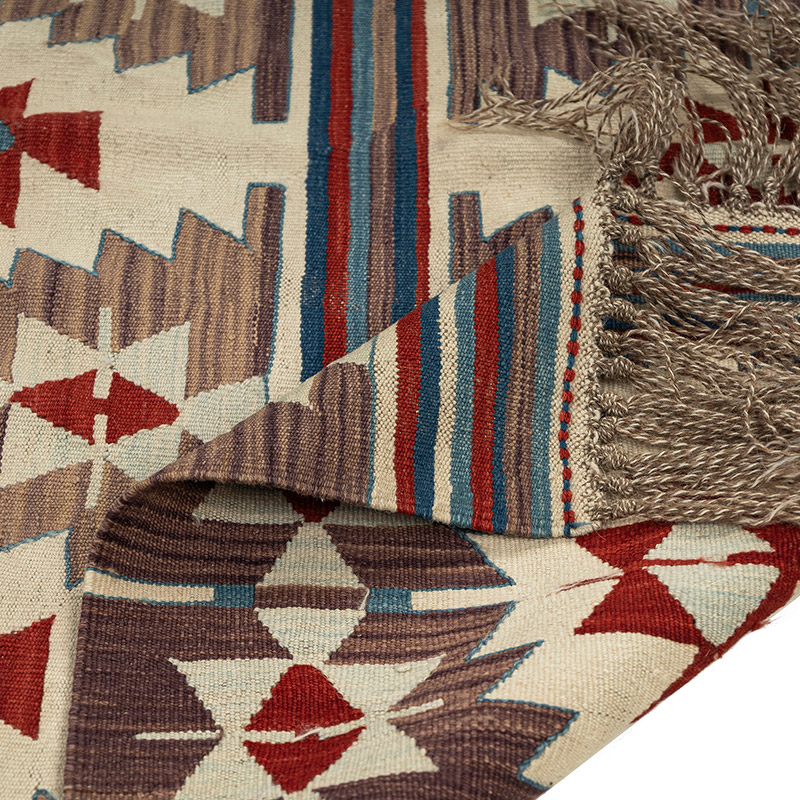 Vintage Oushak Kilim Rug - 3' 10" x 5' 7" (46" x 67") - K0092661