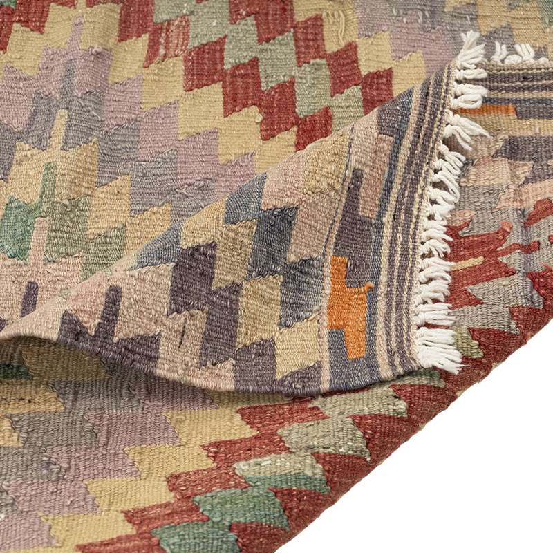 Alfombra Vintage Afyon Kilim - 158 cm x 257 cm - K0092662
