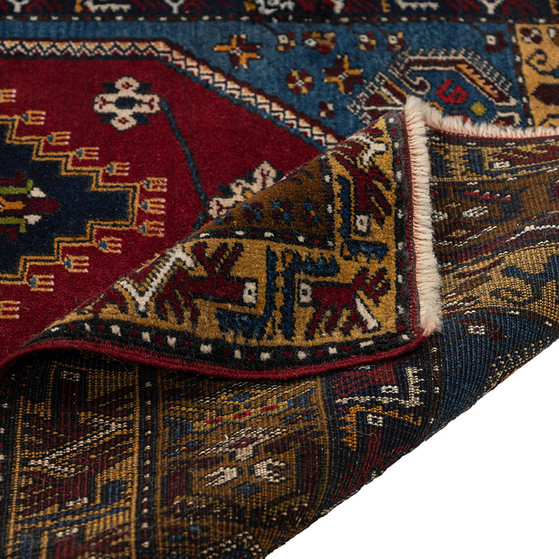 Vintage Turkish Hand-Knotted Rug - K0092666