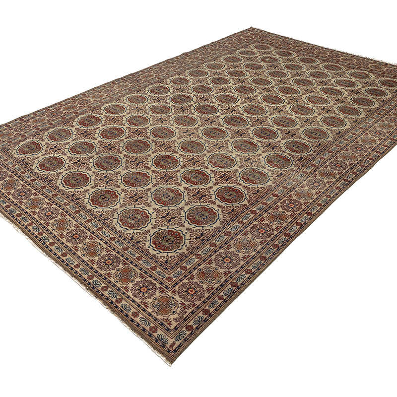 Vintage Turkish Hand-Knotted Rug - K0092672