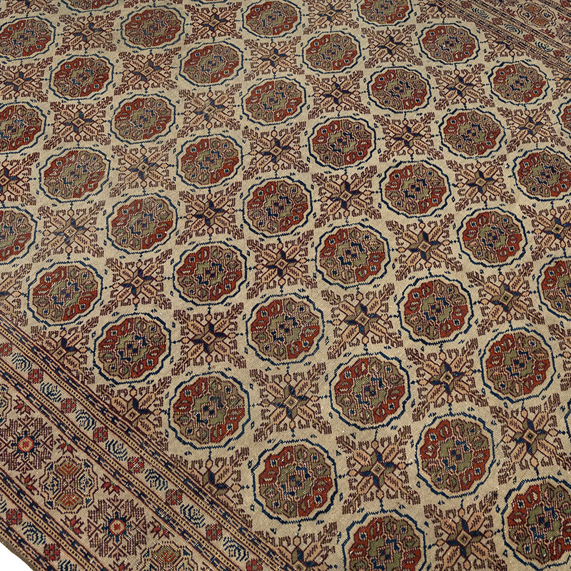 Vintage Turkish Hand-Knotted Rug - K0092672
