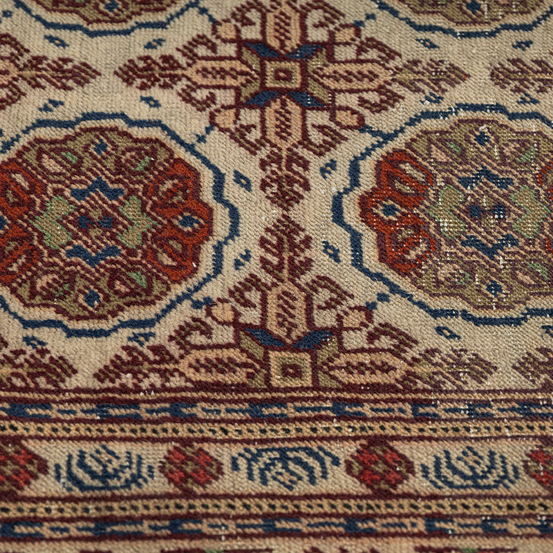 Vintage Turkish Hand-Knotted Rug - K0092672