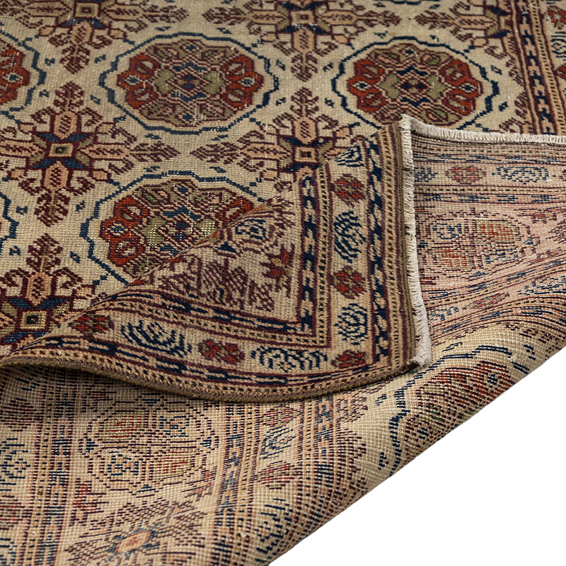 Vintage Turkish Hand-Knotted Rug - K0092672
