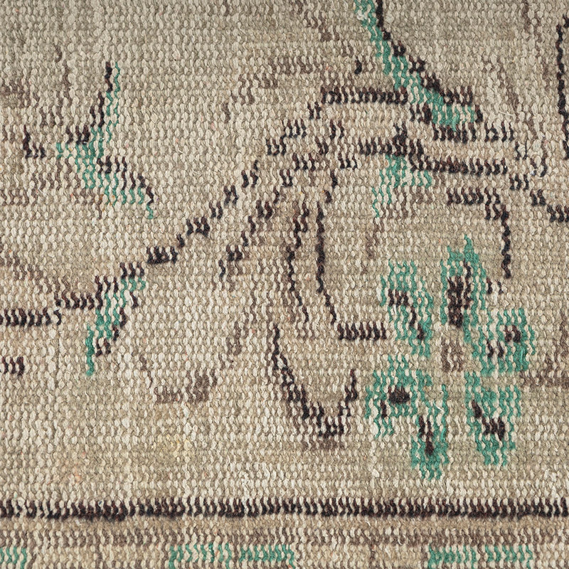 Vintage Turkish Hand-Knotted Rug - K0092673
