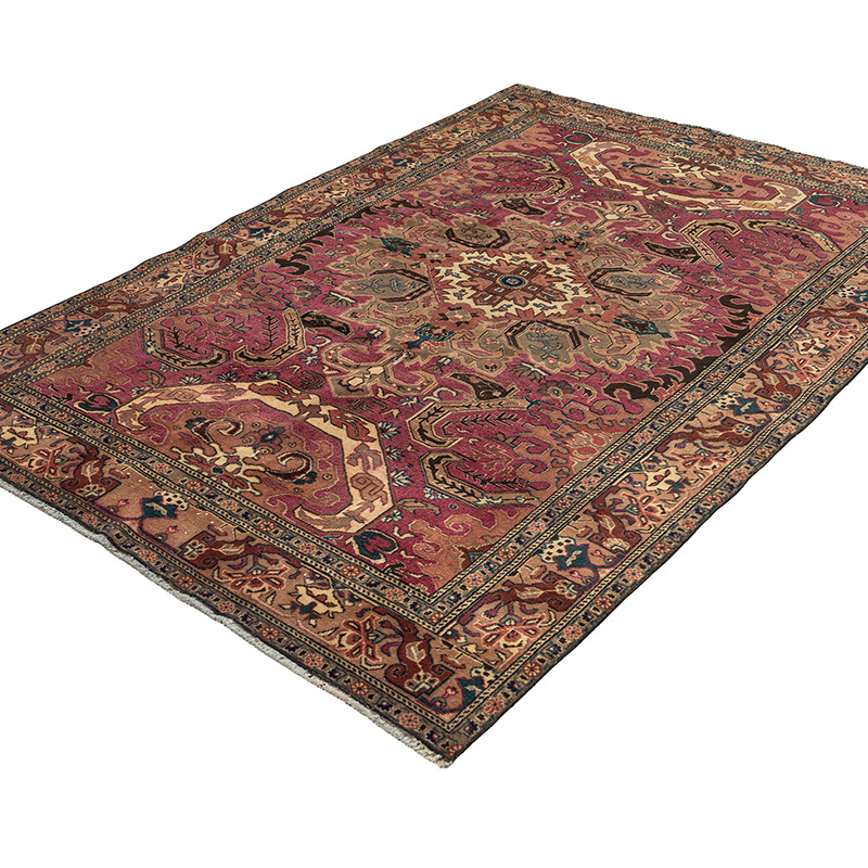 Vintage Turkish Hand-Knotted Rug - K0092674