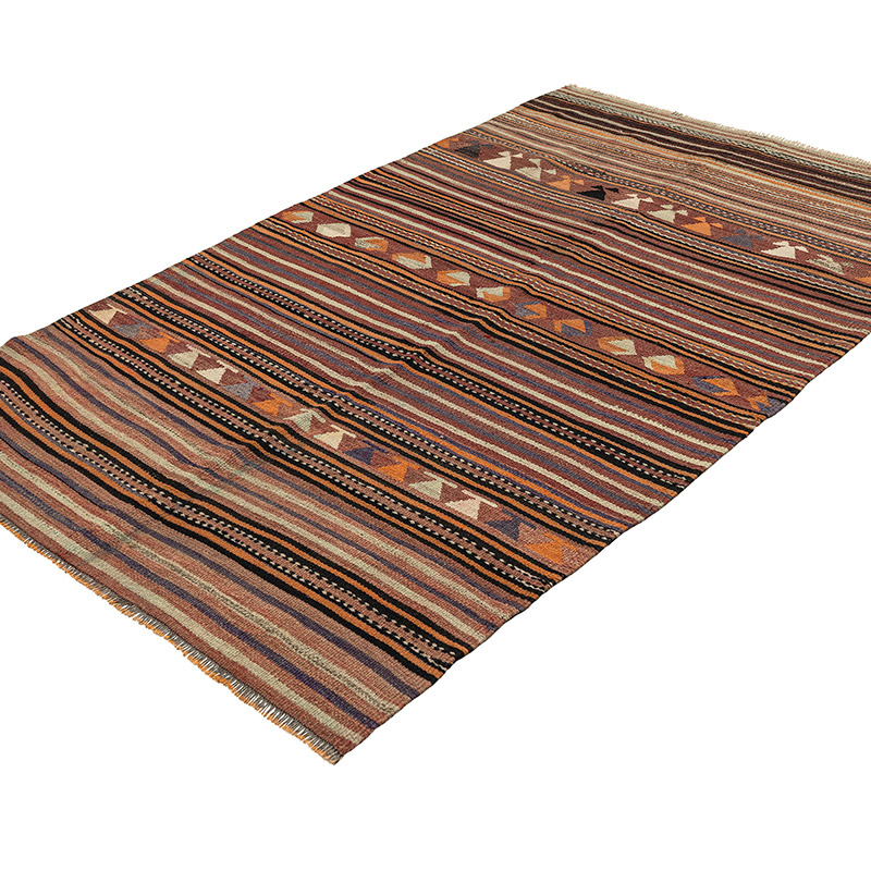 Vintage Konya Kilim Rug - 4' 4" x 6' 11" (52" x 83") - K0092679