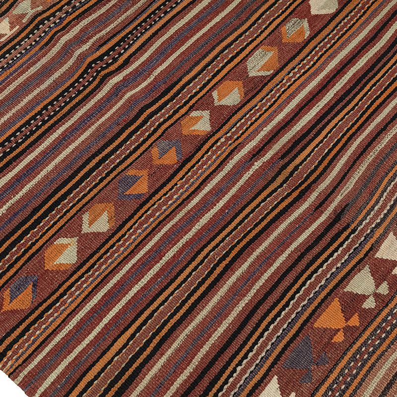 Vintage Konya Kilim Rug - 4' 4" x 6' 11" (52" x 83") - K0092679