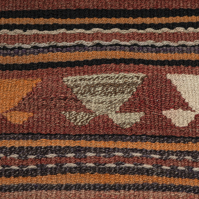 Vintage Konya Kilim Rug - 4' 4" x 6' 11" (52" x 83") - K0092679