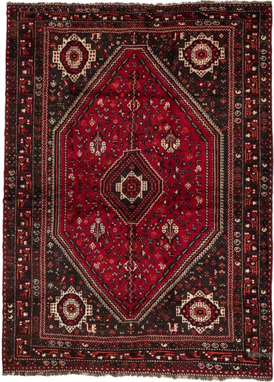 Vintage Turkish Hand-Knotted Rug