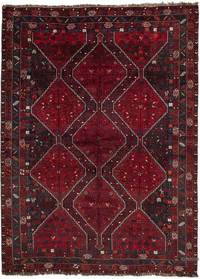 Vintage Turkish Hand-Knotted Rug