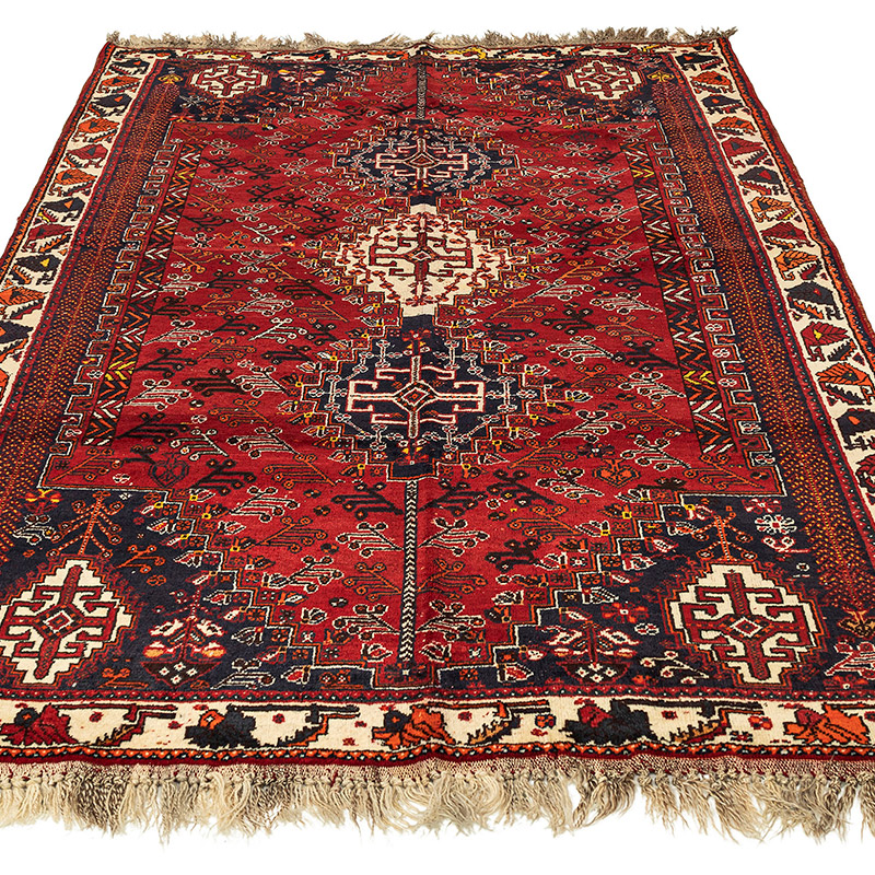 Vintage Turkish Hand-Knotted Rug - K0092683