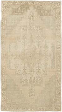 Vintage Turkish Hand-Knotted Rug - 4' 5" x 8'  (53" x 96")