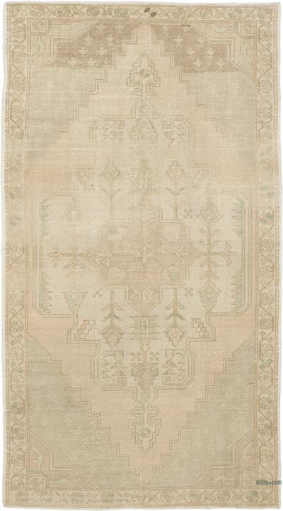 El Dokuma Vintage Halı - 135 cm x 245 cm