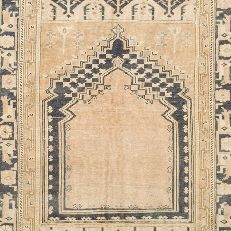 El Dokuma Vintage Halı - 128 cm x 197 cm - K0092686