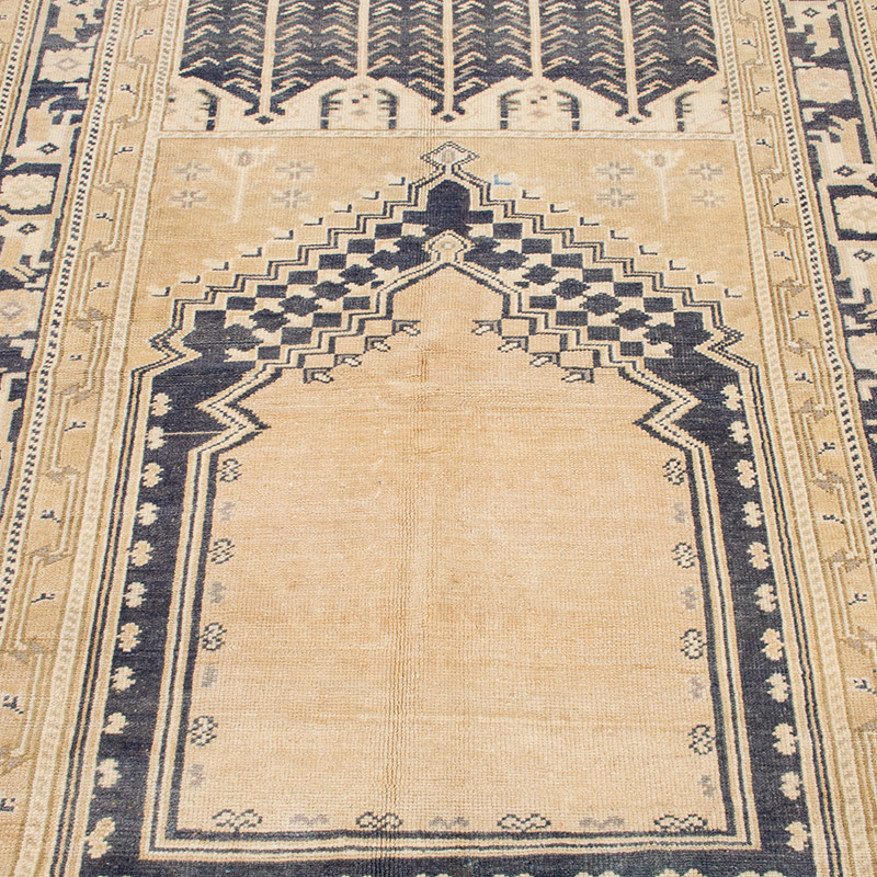 El Dokuma Vintage Halı - 128 cm x 197 cm - K0092686