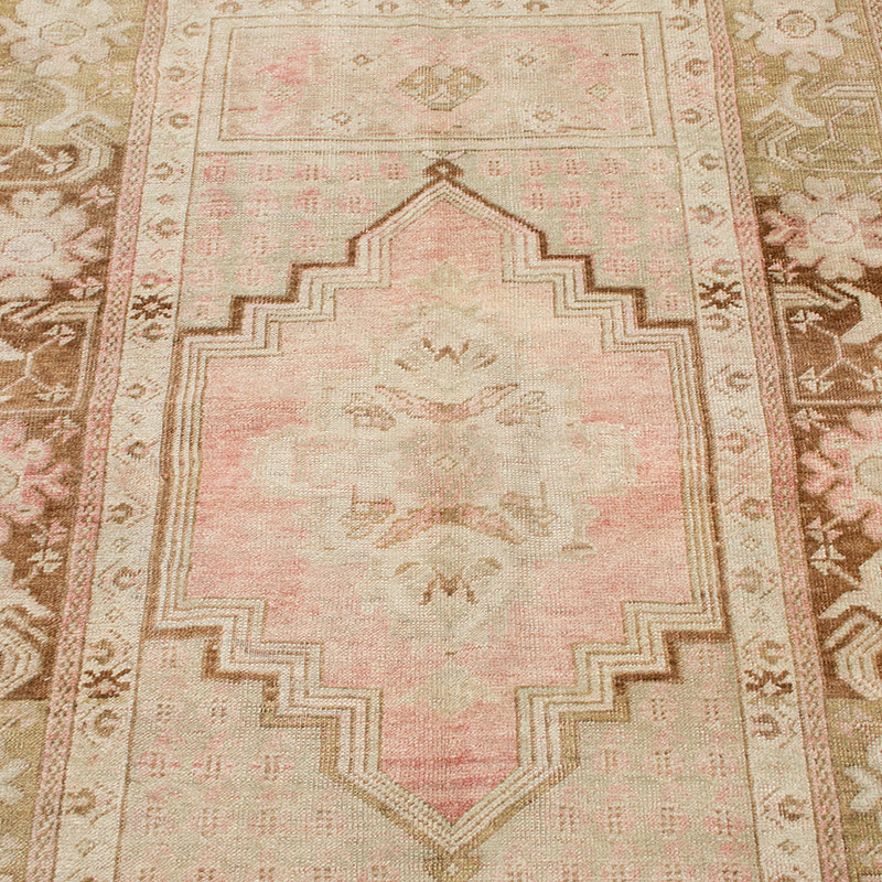 El Dokuma Vintage Halı - 112 cm x 162 cm - K0092687