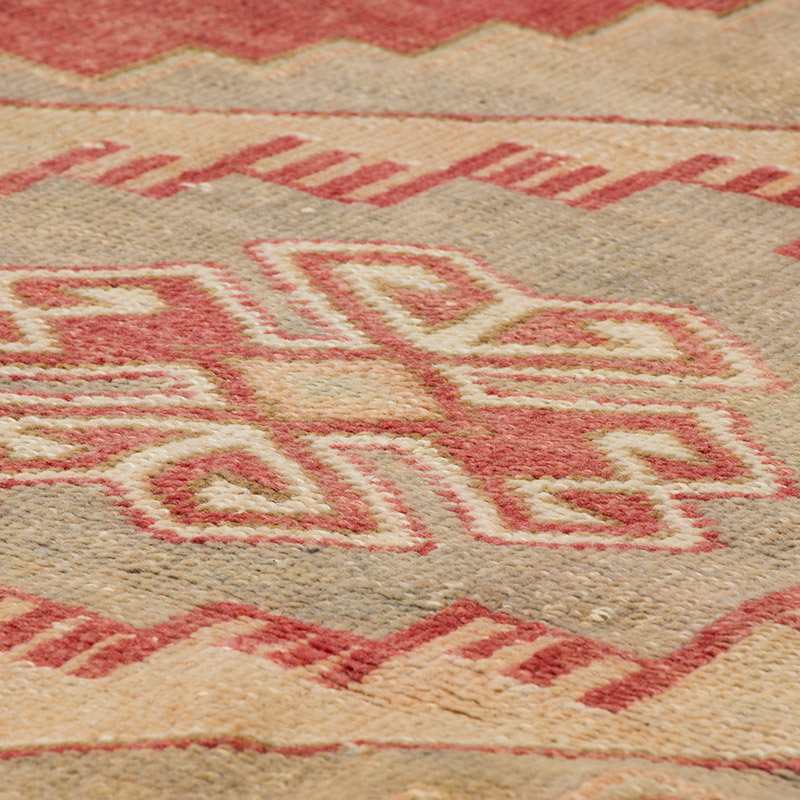 Vintage Turkish Hand-Knotted Rug - 2' 11" x 6' 7" (35" x 79") - K0092688