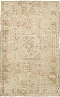 Alfombra Vintage Turca Anudada a Mano - 111 cm x 174 cm