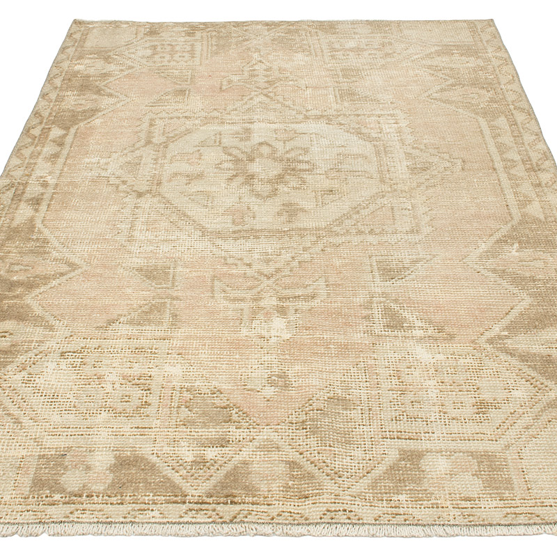 El Dokuma Vintage Halı - 111 cm x 174 cm - K0092689