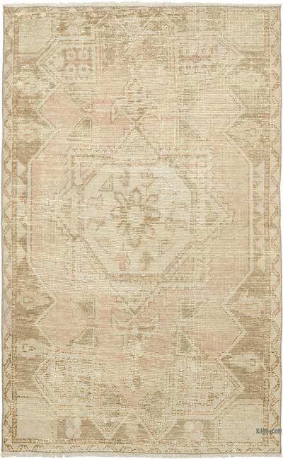 El Dokuma Vintage Halı - 111 cm x 174 cm