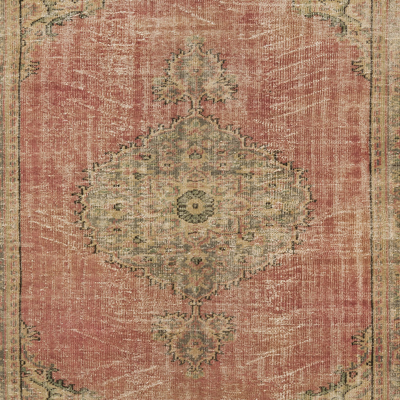 El Dokuma Vintage Halı - 188 cm x 272 cm - K0092691