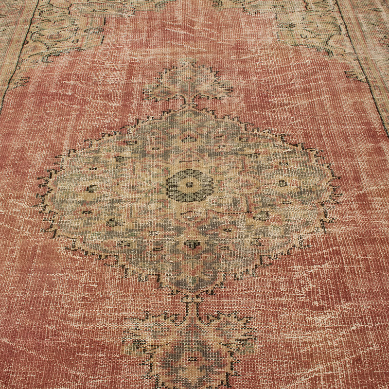 El Dokuma Vintage Halı - 188 cm x 272 cm - K0092691