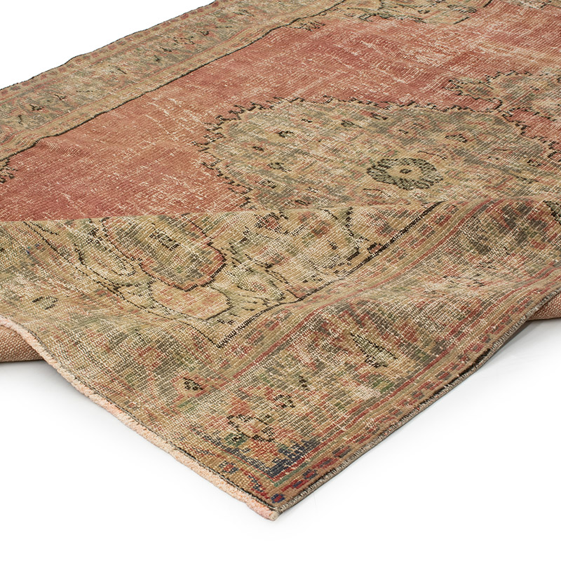 El Dokuma Vintage Halı - 188 cm x 272 cm - K0092691