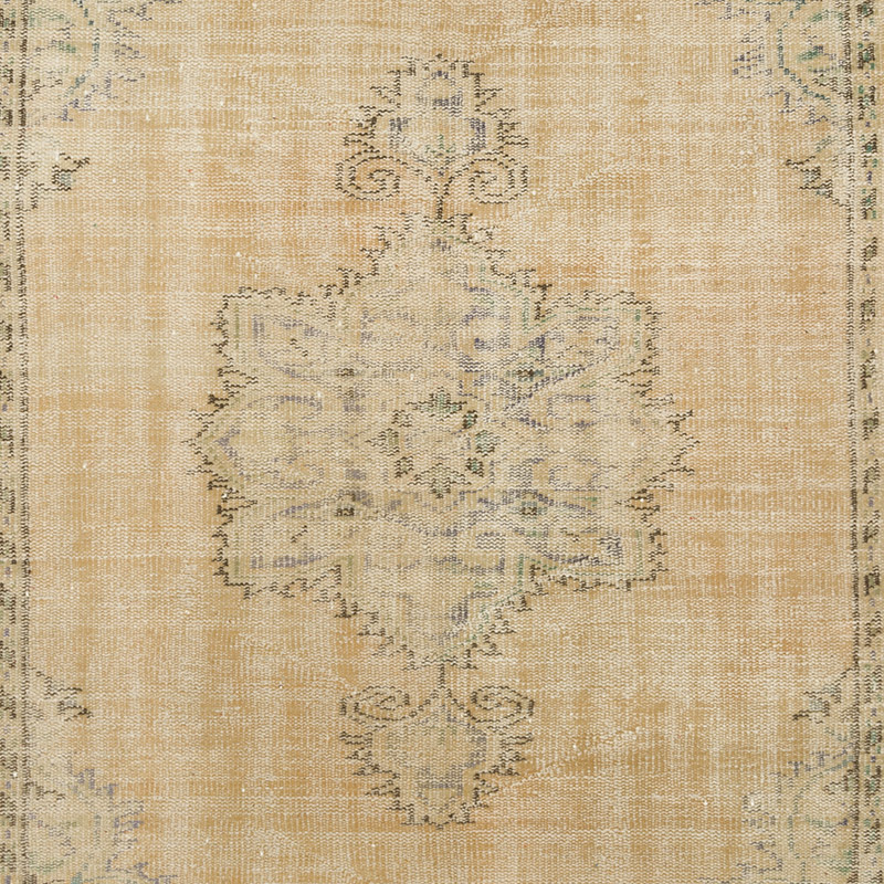 Vintage Turkish Hand-Knotted Rug - 5' 2" x 7' 10" (62" x 94") - K0092692