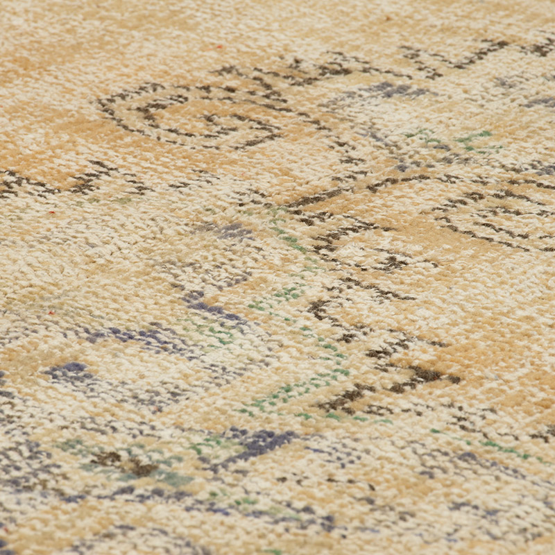 Vintage Turkish Hand-Knotted Rug - 5' 2" x 7' 10" (62" x 94") - K0092692