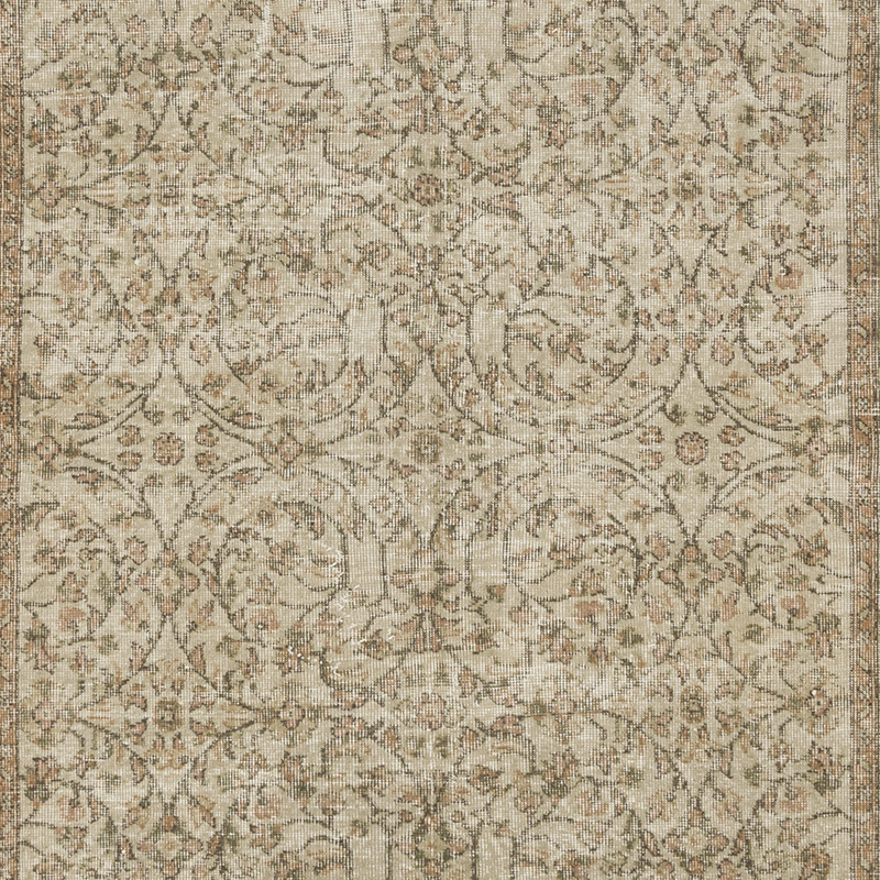 El Dokuma Vintage Halı - 148 cm x 249 cm - K0092693