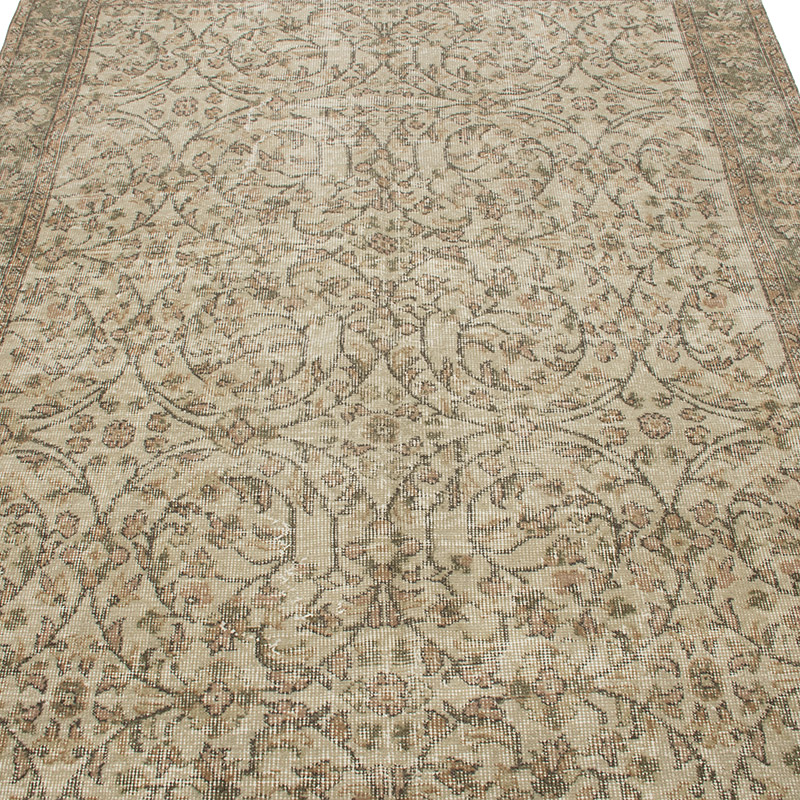 El Dokuma Vintage Halı - 148 cm x 249 cm - K0092693