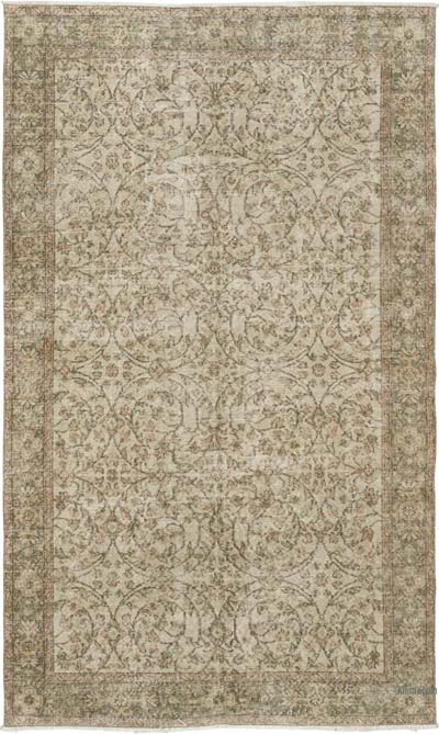 El Dokuma Vintage Halı - 148 cm x 249 cm