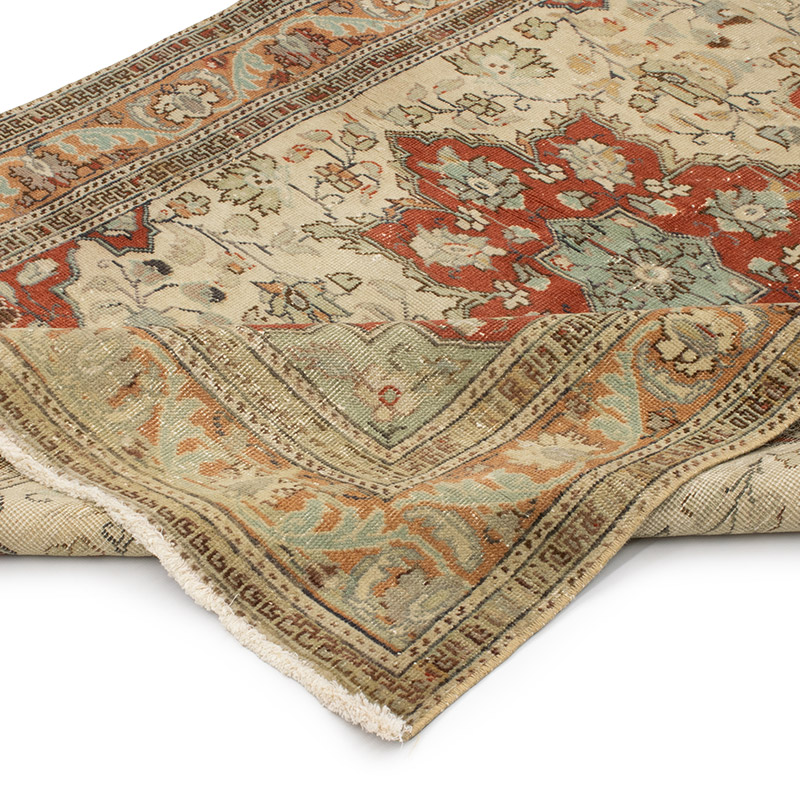 El Dokuma Vintage Halı - 115 cm x 172 cm - K0092696