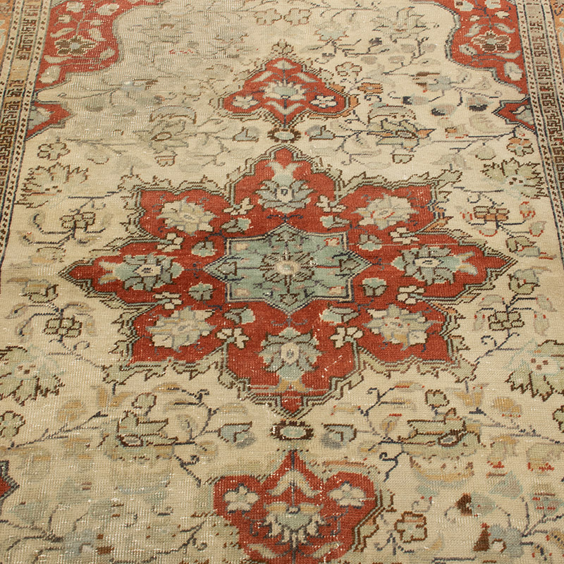 El Dokuma Vintage Halı - 115 cm x 172 cm - K0092696