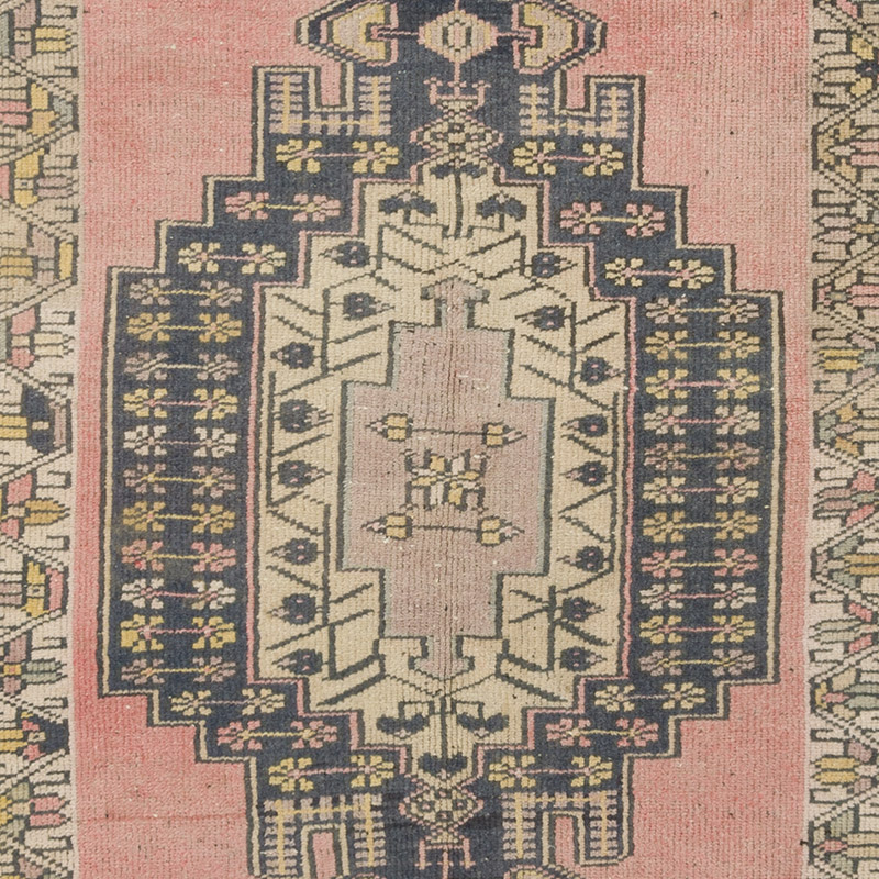 El Dokuma Vintage Halı - 98 cm x 223 cm - K0092697