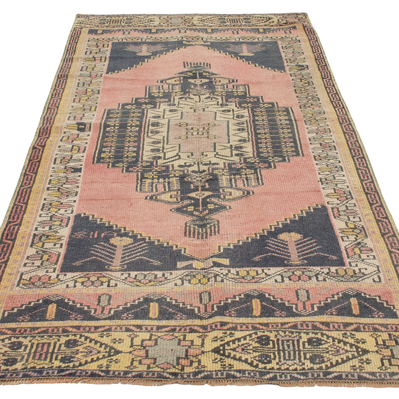 El Dokuma Vintage Halı - 98 cm x 223 cm - K0092697